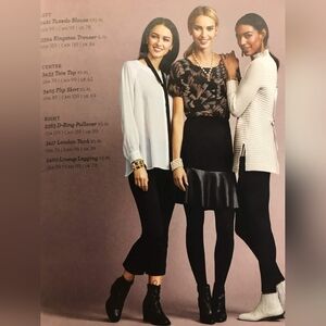 Cabi 3405 Flip Skirt Size S, Black